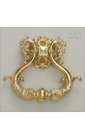 Davide lion knocker - polished brass - Custom Door Hardware