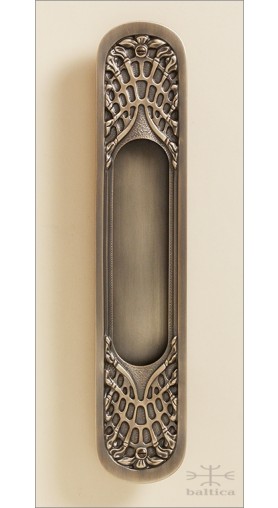Dalia recessed pull W, 292mm - antique bronze - Custom Door Hardware