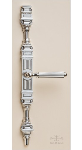 Gabriel cremone bolt - polished nickel - Custom Door Hardware