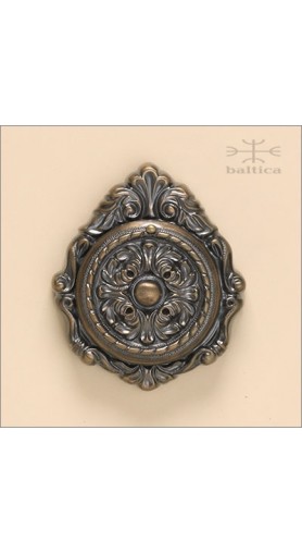 Manifesto cylinder collar for Baldwin deadbolt -Custom Door Hardware