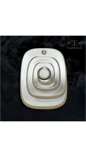 Sundance bell button - satin nickel - Custom Door Hardware