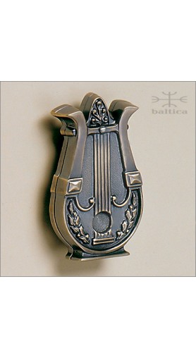 Anastasia cylinder collar H - antique bronze - Custom Door Hardware