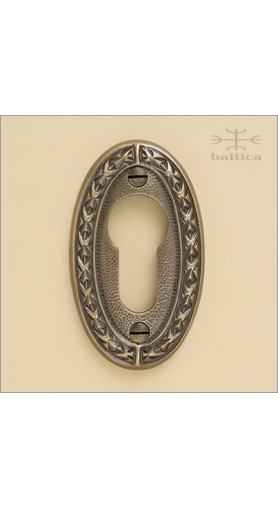 Anastasia profile cylinder collar - antique brass - Custom Door Hardware