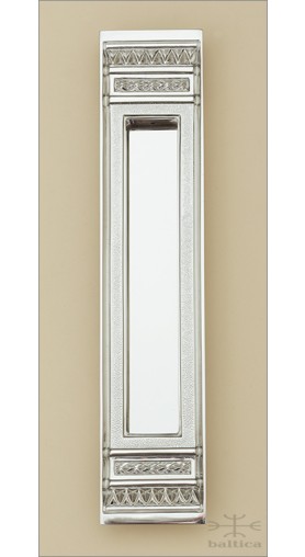 Anastasia recessed pull rectangle, 193mm - polished nickel - Custom Door Hardware