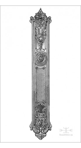 Aurelia backplate  A 39,5cm - Custom Door Hardware 