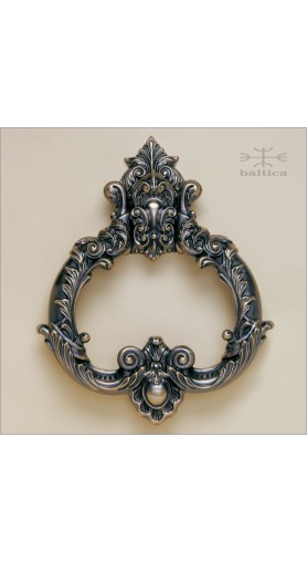 Aurelia door knocker - antique bronze - Custom Door Hardware 
