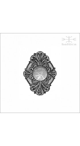 Aurelia rose, 46mm | Custom Door Hardware 