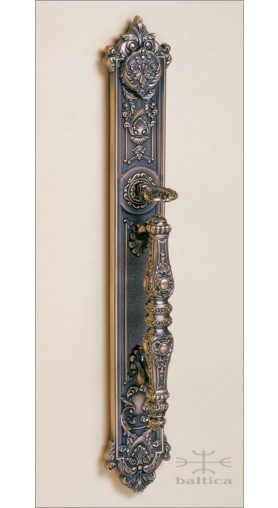 Aurelia thumblatch | antique bronze | Custom Door Hardware