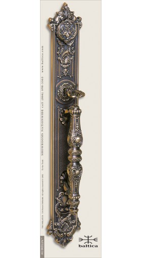 Aurelia thumblatch - antique bronze - Custom Door Hardware 