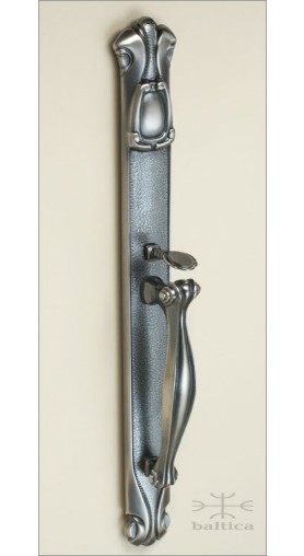 Cortina thumblatch | antique nickel | Custom Door Hardware