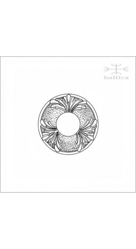 Dalia rose, round, 40mm | Custom Door Hardware