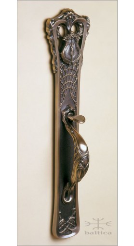 Dalia thumblatch - antique bronze - Custom Door Hardware