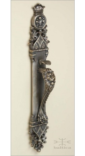 Davide Lion II thumblatch | antique bronze | Custom Door Hardware