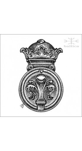 Davide cylinder collar Crown - Custom Door Hardware