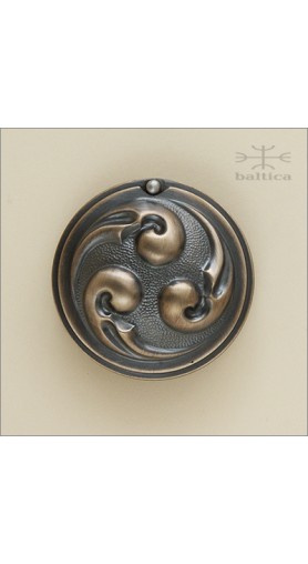Davide cylinder collar L - antique bronze - Custom Door Hardware