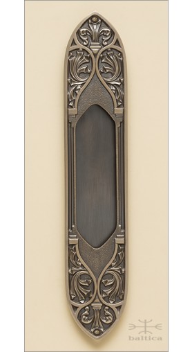 Davide recessed pull W, 292mm - antique bronze - Custom Door Hardware