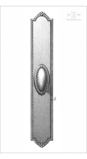 Eastwell Manor backplate & door knob | Custom Door Hardware 