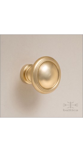 Gabriel cabinet knob, round, 33mm | satin bronze | Custom Door Hardware