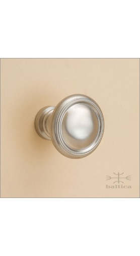 Gabriel cabinet knob, round, 33mm | satin nickel | Custom Door Hardware