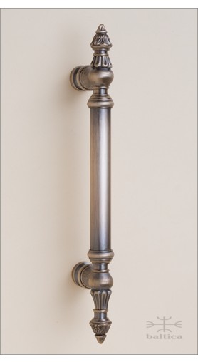 Gabriel cabinet pull D1 c-c 5 inch - antique bronze - Custom Door Hardware