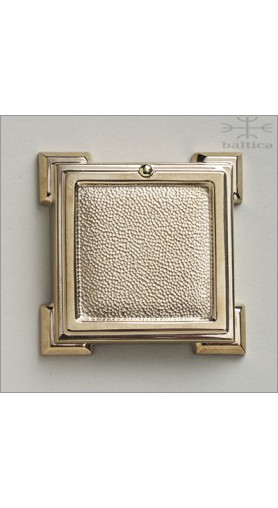 Gabriel cylinder collar - polished bronze - Custom Door Hardware