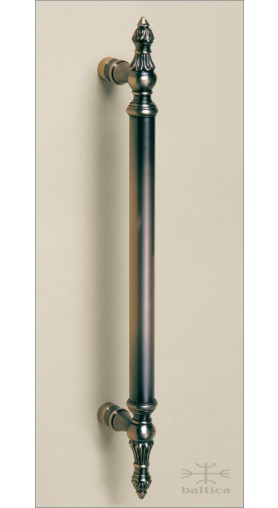 Gabriel door pull D1, 40.6cm - antique bronze - Custom Door Hardware 
