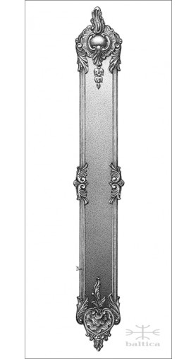 Ilyria backplate A, 64.5cm - Custom Door Hardware