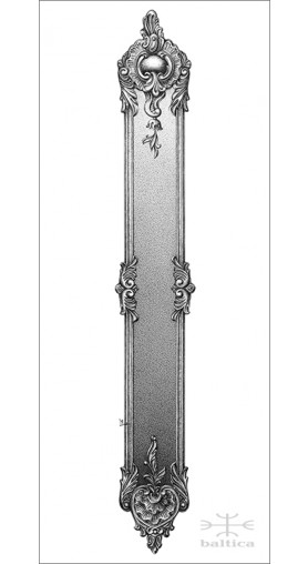 Ilyria backplate B, 64.5cm - Custom Door Hardware