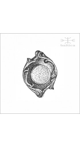 Ilyria rose, 36mm | Custom Door Hardware 