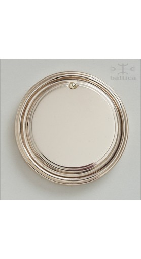 Karelia cylinder collar - polished bronze - Custom Door Hardware
