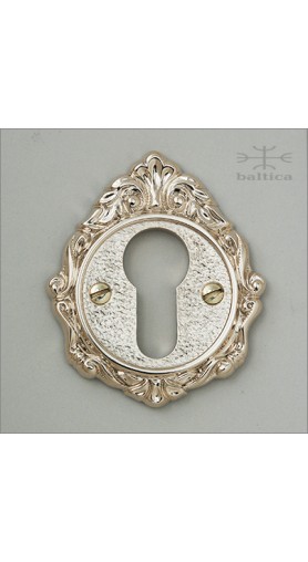Manifesto profile cylinder collar - polished bronze - Custom Door Hardware