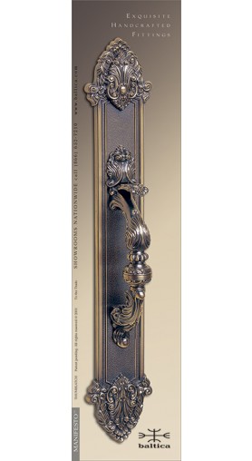 Manifesto thumblatch - antique bronze - Custom Door Hardware 
