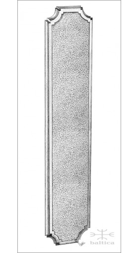 Riverwind backplate 35.6cm - Custom Door Hardware