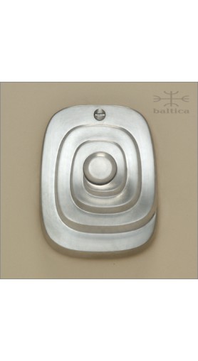 Sundance bell button - satin nickel - Custom Door Hardware