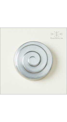 Sundance spiral deco bolt cover - satin nickel - Custom Door Hardware