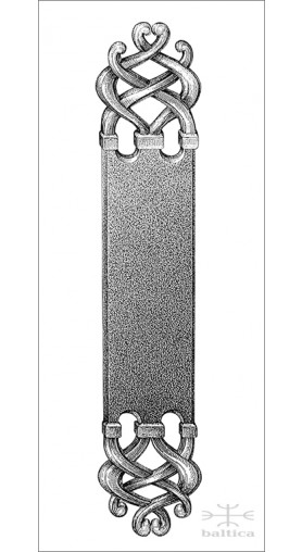 Telluride backplate 35cm - Custom Door Hardware