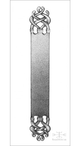 Telluride backplate 38 & 52cm (53mm width) - Custom Door Hardware 