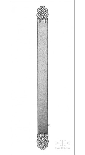Telluride backplate 38cm (31mm width) - Custom Door Hardware