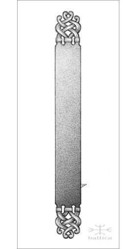 Telluride backplate B 29,9cm - Custom Door Hardware