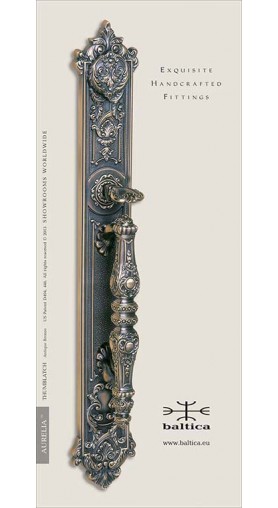 Aurelia thumblatch - antique bronze - Custom Hardware
