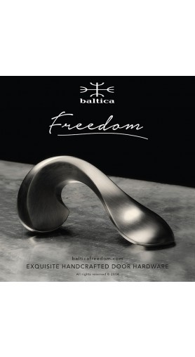  Freedom lever - satin nickel - Custom Door Hardware