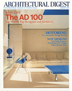 Architectural Digest 2004 january