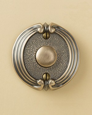 Chartres bell button - Custom Door Hardware 