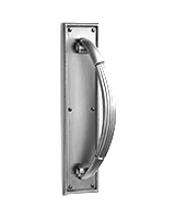 Custom Door Hardware Dublin backplate II & door pull