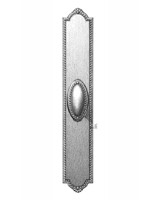 Custom Door Hardware Eastwell Manor backplate & door knob