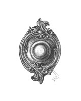 Custom Door Hardware Ilyria bell button