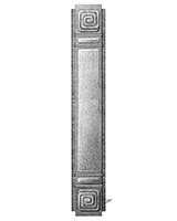 Custom Door Hardware Sundance backplate 36.4 cm