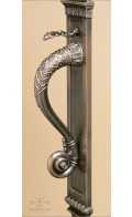 Anastasia thumblatch - antique brass - Custom Door Hardware2