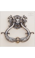 Davide lion door knocker - antique bronze - Custom Door Hardware