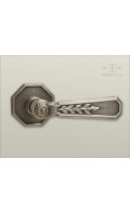 Directoire lever & rose - antique nickel - Custom Door Hardware 